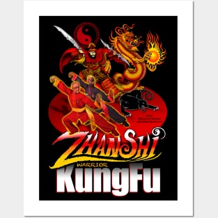 ZhanShi Kung Fu Posters and Art